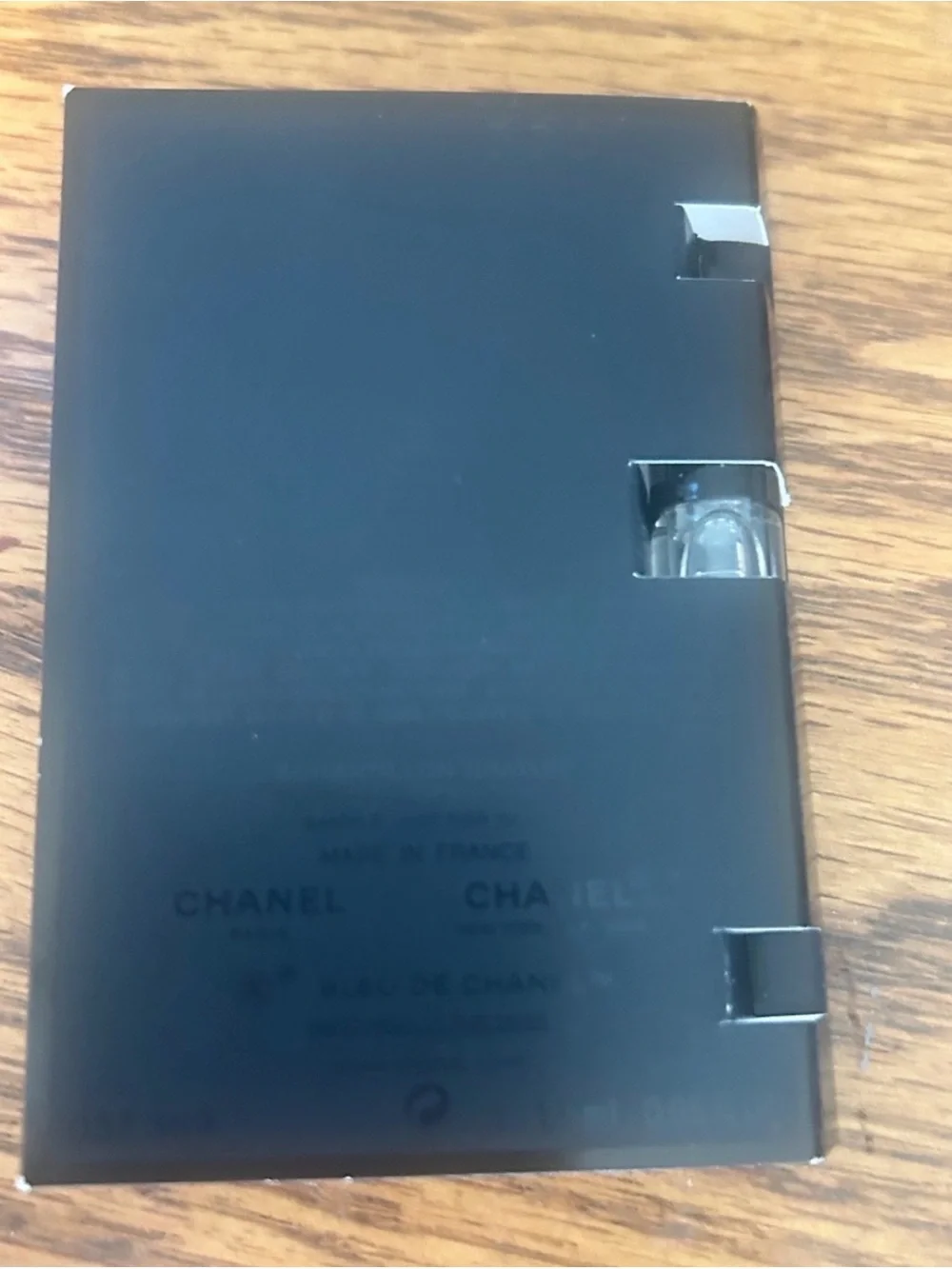 Chanel Bleu de Chanel EDP 2 Spray Vial Sample Set New Authentic